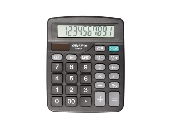 GENIE 220 MD - Skrivbordskalkylator