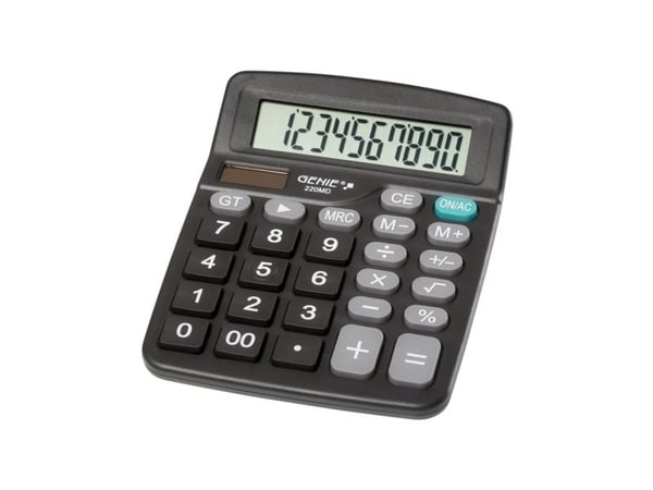 GENIE 220 MD - Skrivebordskalkulator