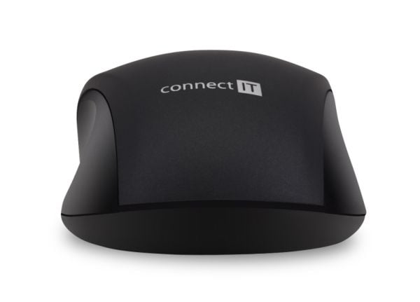 KOBLE DEN "MUTE" trådløs optisk stille mus, USB, (+ 1x gratis AA-batteri), svart (CMO-2230-BK)