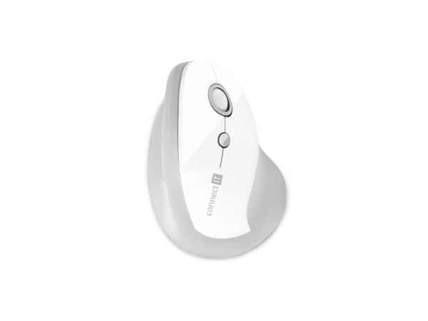 Connect IT CMO-2700-WH, Oikeakätinen, Vaakasuuntainen muotoilu, Langaton RF, Harmaa, Valkoinen