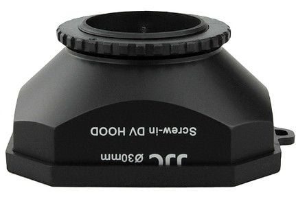 JJC LH-DV30B, 3 cm, Rund, Sort, ABS, 6 cm, 5,3 cm