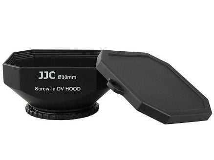 JJC LH-DV30B, 3 cm, Rund, Sort, ABS, 6 cm, 5,3 cm