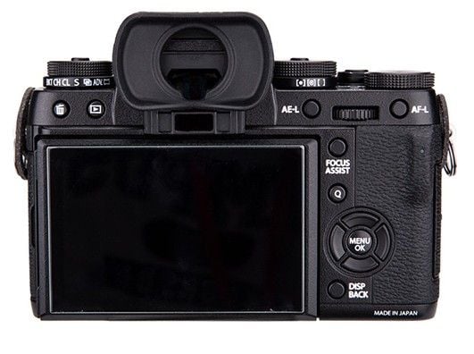 JJC EF-XTL, X-T1, X-T2, X-T3, GFX-50S, X-H1, Sort, Silikon, Fujifilm