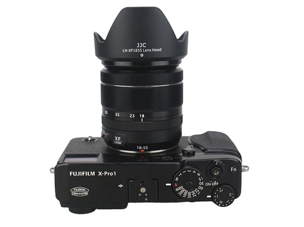 JJC LH-XF1855, Rund, ABS, Sort, 34 g