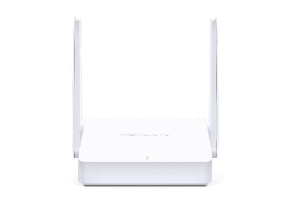 Mercusys MW301R, Wi-Fi 4 (802.11n), Enkeltbånd (2.4 GHz), Ethernet/bredbåndsforbindelse, Hvit, Frittstående router