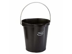 Spand Vikan Hygiejne 6 ltr Sort Rengøring/fødevarekontakt,stk