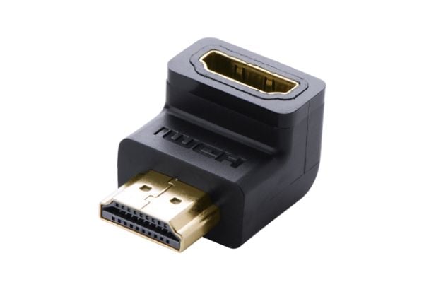 Ugreen 20109, HDMI, HDMI, uros, naaras, musta, kultainen