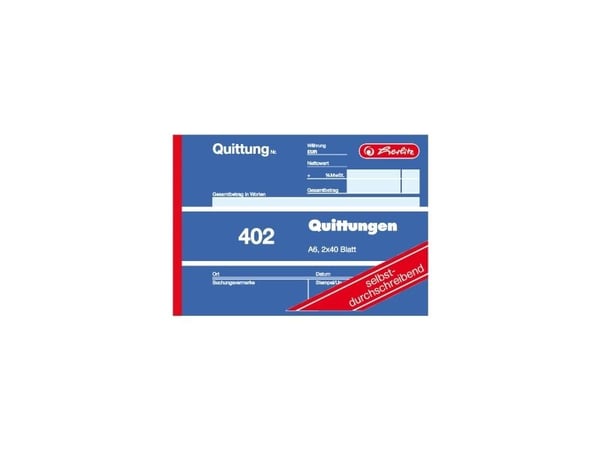 Herlitz 886622, 80 arkkia, A6, Valkoinen