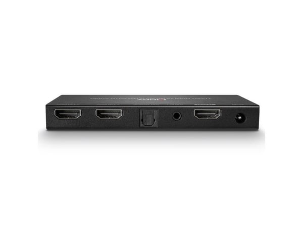 Lindy 38230, HDMI, 2x HDMI, 4096 x 2160 piksler, Svart, Metall, 4K Ultra HD