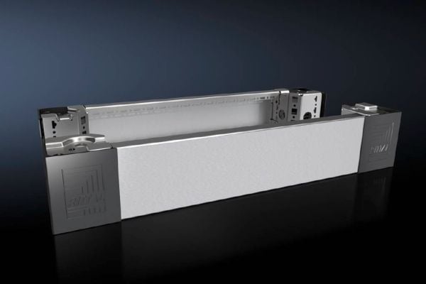 Rittal VX 8620.050, Grå, Rustfritt stål, 100 mm, 2 stk, 5,08 kg