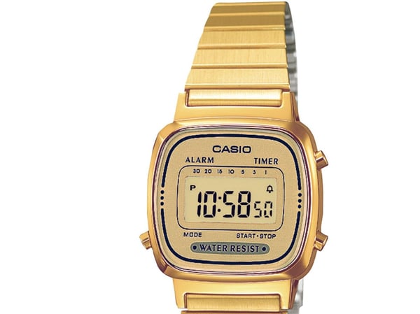 Casio Vintage MINI LA670WEGA-9EF - Rannekello - kvartsikello - digitaalinen - hartsi