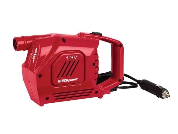 Coleman QuickPump, Bil, 0,04 Bar, 679 l/min, Röd, 2,85 m, Cigarr tändare