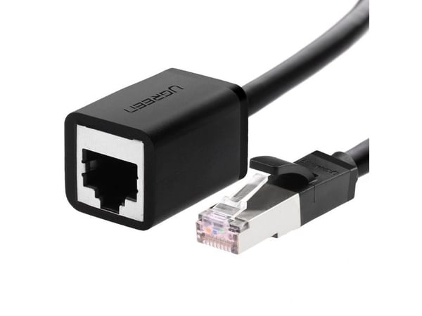 Ugreen 11282, 3 m, Cat6, RJ-45, RJ-45, Sort