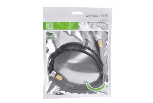 Ugreen HDMI - HDMI-kaapeli 2m musta (UGR347BLKYEL)