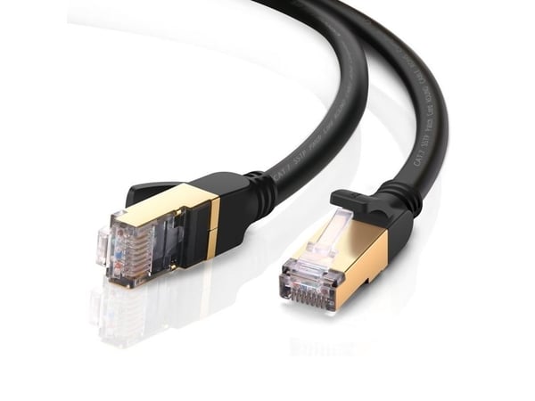 Ugreen 11270, 3 m, Cat7, U/FTP (STP), RJ-45, RJ-45, Musta
