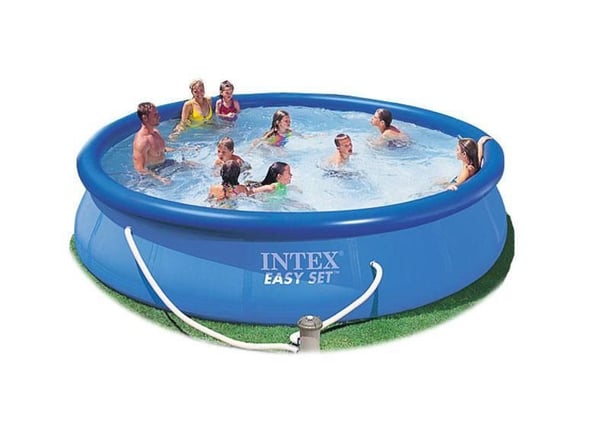 Intex Pool Easy-Set - 457 x 84 cm Inkl. Pumpe 9.792 L