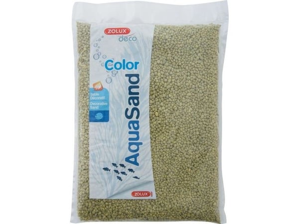 Zolux Aquasand Color juicy green 1kg Zolux Aquasand Color juicy green 1kg