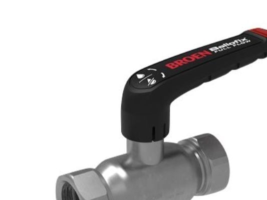 BROEN Ballofix G1xG1, DN25 - BROEN Ballofix Full Flow forzinket, G1xG1, DN25, Lav