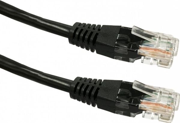 Cat. 6 RJ45 UTP kobber patchkabel 3 m sort