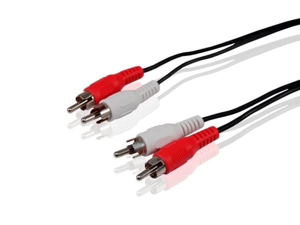 Conceptronic Lounge Collection CLCINCH5 - Lydkabel - RCA hann til RCA hann - 5 m
