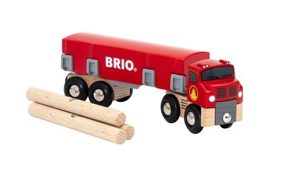 BRIO 33657 kuorma-auto puutavaralla