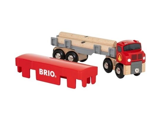 BRIO 33657 kuorma-auto puutavaralla