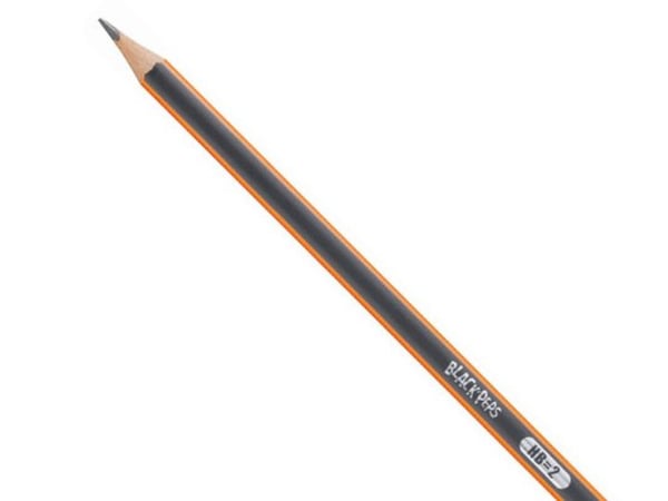 Maped 851721, 2HB, Svart, Oransje, 2,2 mm, 1 stykker, 12 stykker