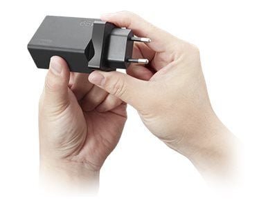 Lenovo 65W USB-C Travel Adapter - Strømadapter - AC 100-240 V - 65 watt - svart