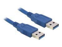 DeLOCK - USB-kaapeli - USB-tyyppi A (uros) - USB-tyyppi A (uros) - USB 3.0 - 50 cm