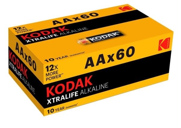 Kodak KODAK ALKALINE XTRALIFE PARISTOT LR6 X 60