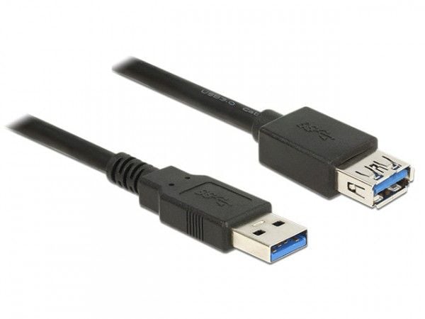 Delock - USB forlængerkabel - USB Type A (han) til USB Type A (hun) - USB 3.0 - 1 m - lajitelma - lajittelu