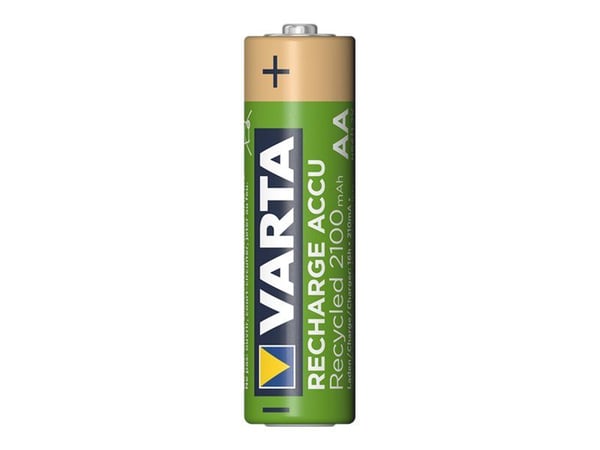 Varta Recharge Accu Recycled 56816 - Batteri 4 x AA-type - NiMH - (ladbare) - 2100 mAh