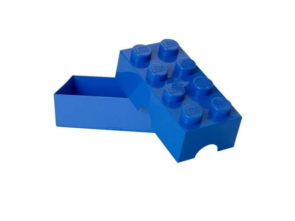 LEGO Lunch Box - Matlagringsbeholder - sterk blåfarge