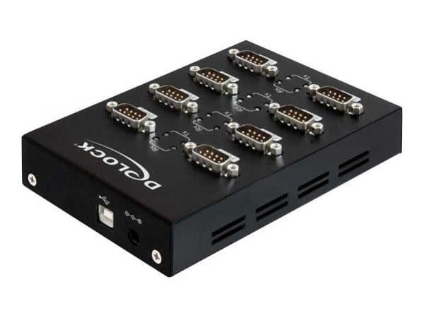 Delock USB 2.0 to 8 x Serial Adapter - Seriell adapter - USB 2.0 - RS-232 x 8
