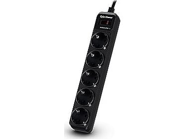 CyberPower Essential B0520SC0-DE - Overspenningsavleder - AC 200 - 250 V - utgangskontakter: 5