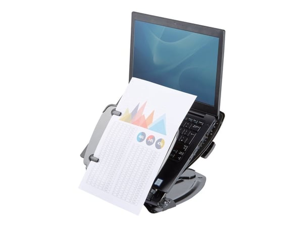 Fellowes Professional Series Laptop Workstation with USB Hub - Notebookstativ - med 4-porters USB-hub