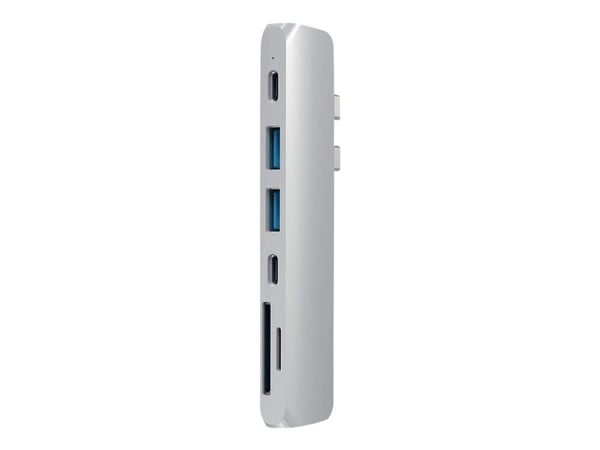 Satechi Aluminum Type-C Pro Hub Adapter - telakointiasema - USB-C / Thunderbolt 3 - HDMI