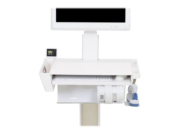 Ergotron LiFeKinnex Smart Battery Dock - Laddningsdocka - AC 100-240 V - 1 x batteri - Europa - vit - för P/N: SV10-1300-0, SV41-6320-0, SV43-1330-...