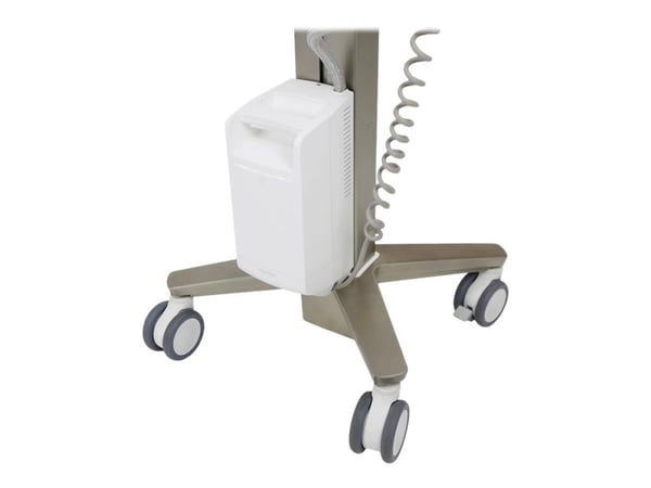 Ergotron LiFeKinnex Smart Battery Dock - Laddningsdocka - AC 100-240 V - 1 x batteri - Europa - vit - för P/N: SV10-1300-0, SV41-6320-0, SV43-1330-...