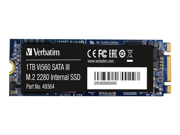 Verbatim Vi560 S3 - SSD - 1 TB - intern - M.2 2280 - SATA 6 Gb/s