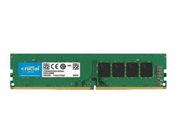 Crucial - DDR4 - modul - 8 GB - DIMM 288-pin - 2666 MHz / PC4-21300 - CL19 - 1.2 V - ikke-bufret - ikke-ECC