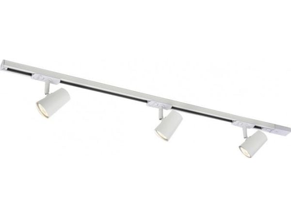Italux taklampe spotlist Italux Astley 914003 spotarmatur 3x35W GU10 hvit