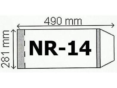 Narnia omslag til bok A4 justerbar nr 14 (50 stk) (131646)