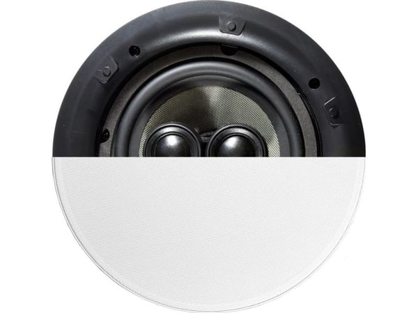 Melodika BLI6STR inbyggnadshögtalare stereo (2 diskanter) runda för vägg/tak - 1 st
