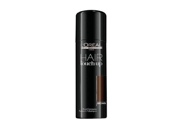 L'Oreal Paris Hair Touch Up concealer for retusjering av hårrøtter og grått hår Brun 75 ml
