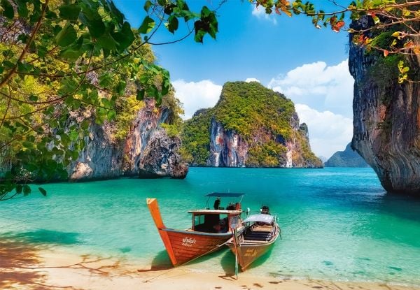 Castorland Ko Phi Phi Le, Thailand 1000 pcs, 1000 stykker, Landskap, 9 år