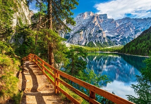 Castorland 1000 stykker Lake Braines, Italia