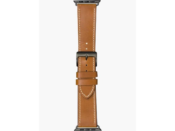 dbramante1928 Copenhagen - KlocKräm för smart klocka - rymdgrå/barkbrun - för Apple Watch Hermès Series 9, SE 3, Series 10, Series 11, Series 9, Ul...