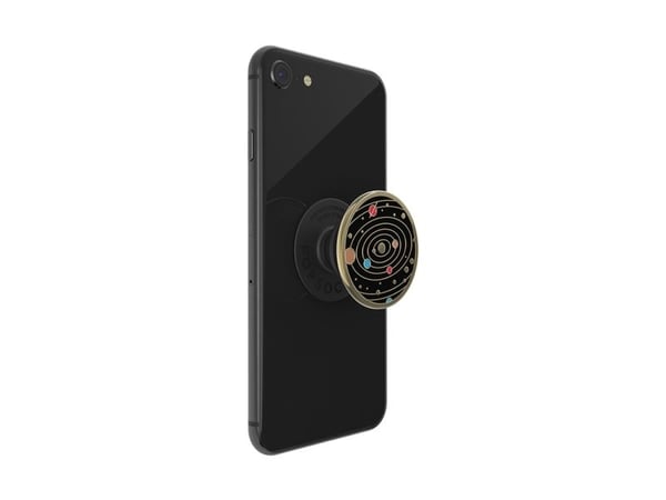PopSockets Swappable PopGrip - Fingergrip/støtteben for mobiltelefon - Solar Flare Emalje - soludbrud