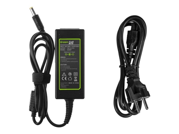 Green Cell PRO - Strømadapter - AC - 45 watt - svart